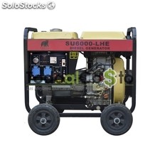 Generador diesel 6 kva monofasico c/ partida elctrica y manual