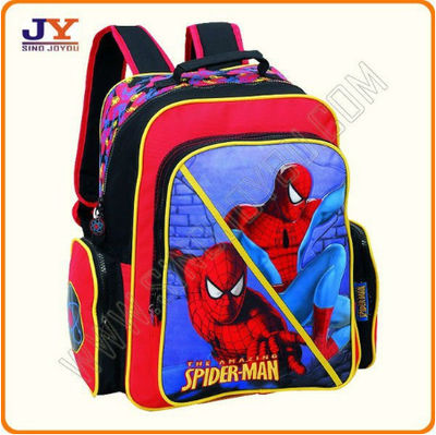 Genial Spiderman mochila escolar muchachos mochila Spiderman de escuela