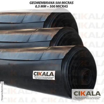 Geomembrana para Lagos Artificiais e Tanques Australianos PVC 500 micras Cikala