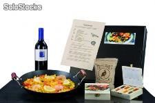 Geschenkset Wein und Reis - Paella
