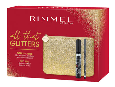 Gift set rimmel pochette all that glitter