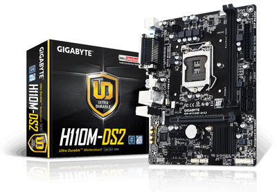 Gigabyte ga-H110M-DS2 Intel H110 lga 1151 (Socket H4) microATX motherboard