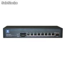 Gigamedia - fes0801s switch manageable 8 ports + 1 port 100fx sc