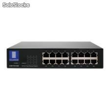 Gigamedia - fes1600 switch métal 16 ports 10/100 rackable 10&quot; alimentation interne