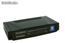 Gigamedia - ne808xr switch 8 ports 10/100 format desktop - compact
