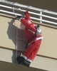 Gigante Papa Noel Escalador 90cm con Escalera