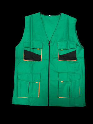 Gilet et pantalon de travail vert de bonne qualité - Photo 3