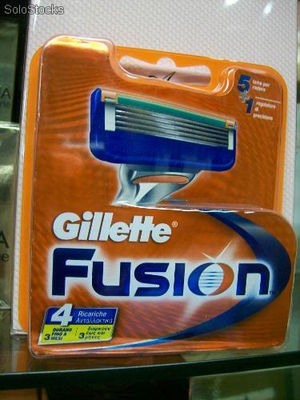 Gillette fusion ricariche 4 pz