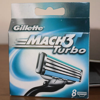 Gillette Mach3 Turbo (8 cartridge/pack)