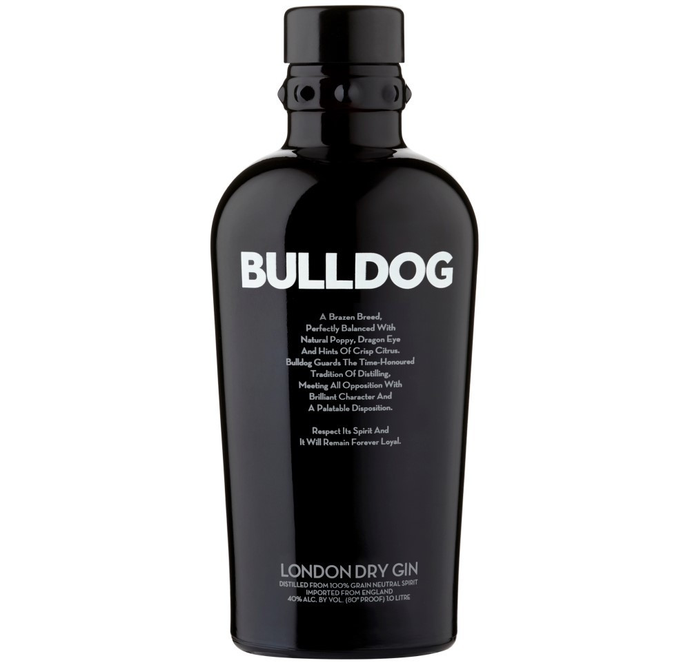 Gin Bulldog 1,00 Litro 40º (R) 1.00 L.