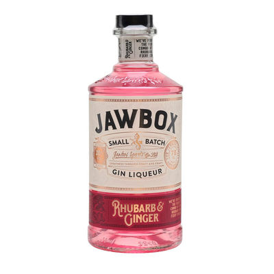 Gin Jawbox Rhubarb &amp; Ginger 0,70 Litros 20º (R) 0.70 L.