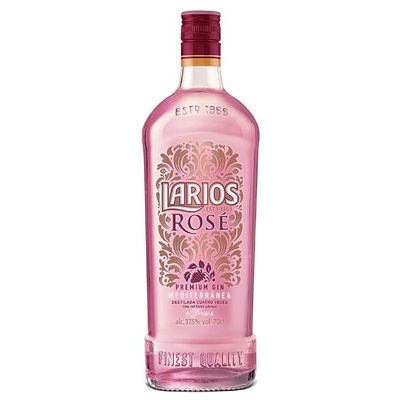 Gin Larios Rose 0,70 Litros 37,5º (R) 0.70 L.