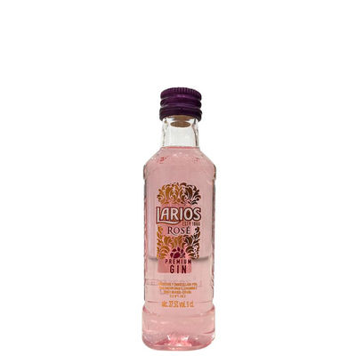 Gin Larios Rose Mini Pet 0,05 Litros 37,5º (R) 0.05 L.