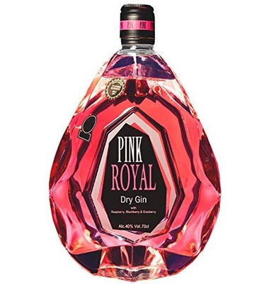 Gin Pink Royal Dry 0,70 Litros 40º (I) 0.70 L.