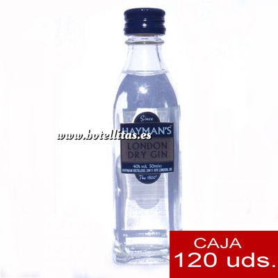 Ginebra Gin Hayman´s London Dry Gin 7cl caja de 120 uds