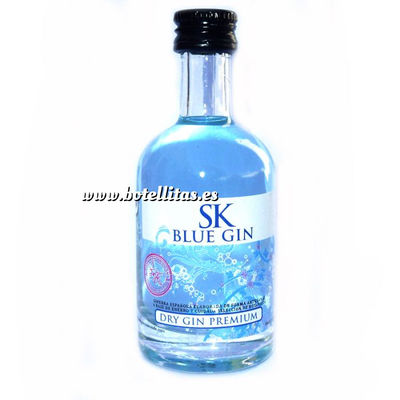 Ginebra gin sk blue dry 5cl