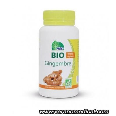 Gingembre bio 90 gelules - mgd
