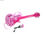 Gitara Dziecięca Hello Kitty Sprzęt elektroniczny Mikrofon Różowy - 2