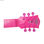 Gitara Dziecięca Hello Kitty Sprzęt elektroniczny Mikrofon Różowy - 4