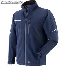 Giubbino da lavoro in Softshell 94% poliestere-6% elastan, 310 gr/m2. Tg XS/XXXL