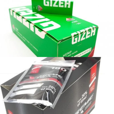 Gizeh Fine Corte (70mm) 18,5 gr + Filtri Xtreme Xtra Slim Long 6x22mm 2880 filt.