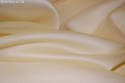 Glacé organdi de soie vanille - Photo 2
