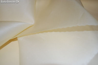 Glacé organdi de soie vanille - Photo 3