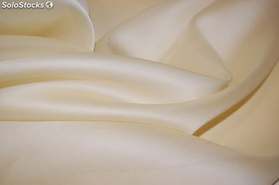 Glacé organdi de soie vanille - Photo 4