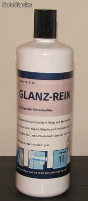 Glanz-Rein mleczko do czyszczenia powierzchni metalowych.