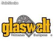 Glaswelt ventanas europeas / pvc / doble vidrio
