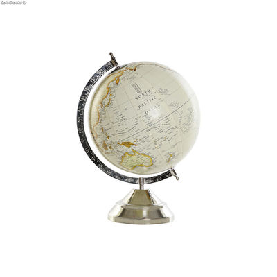 Globus DKD Home Decor Srebrzysty Beżowy Metal (27 x 25 x 40 cm)
