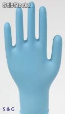 Glove plus Nitril Einmalhandschuhe blau
