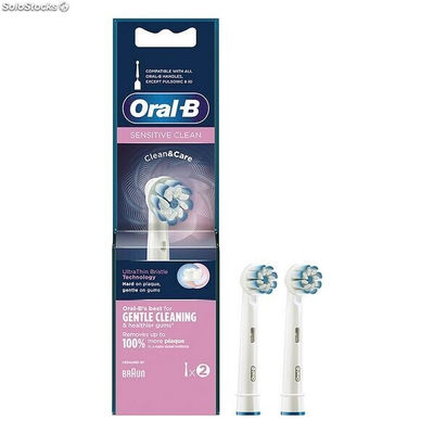 Główka do Szczoteczki do Zębów Sensitive Clean Oral-B (2 pcs)