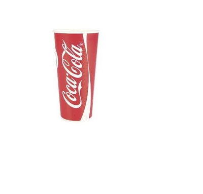 Gobelet carton coca cola 50 cl par rame de 50 gobelets verre boisson + couvercle