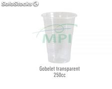 Gobelet Transparent 250