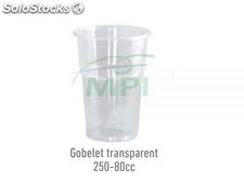 Gobelet Transparent 250-80