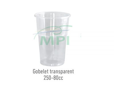 Gobelet Transparent 250-80