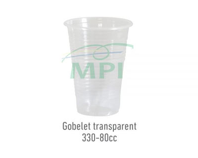 Gobelet Transparent 330-80