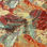 Gobelin misto cotone disegno effetto affresco multicolore - Foto 2