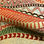 Gobelin misto cotone disegno etnico onde multicolore - Foto 3