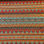 Gobelin misto cotone disegno etnico righe multicolore - Foto 2