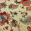 Gobelin misto cotone disegno floreale stilizzato su base chiara - Foto 2