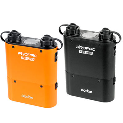 Godox PB960 Propac flash paquete de energía de la batería de salida dual para