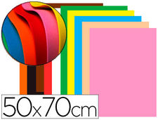 Goma eva liderpapel 50X70CM 60G/M2 espesor 1.5MM colores surtidos