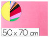 Goma eva liderpapel 50X70CM 60G/M2 espesor 2MM textura toalla rosa