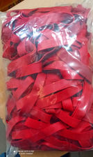 Gomas elásticas 170x15 mm color rojo