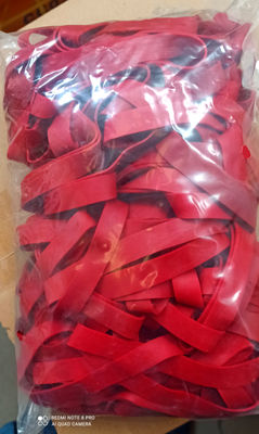 Gomas elásticas 170x15 mm color rojo