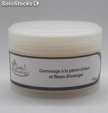 Gommage de Pierre d&#39;Alun et Fleur d&#39;Oranger