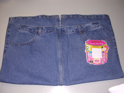 Gonna jeans denim 100%cotone invio campioni - Foto 3