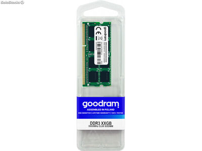Goodram DDR3 1600 mt/s 8GB sodimm 204pin GR1600S364L11/8G